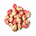 Pink and cream Hannah’s Skull Crushers sweets in a 1kg bag