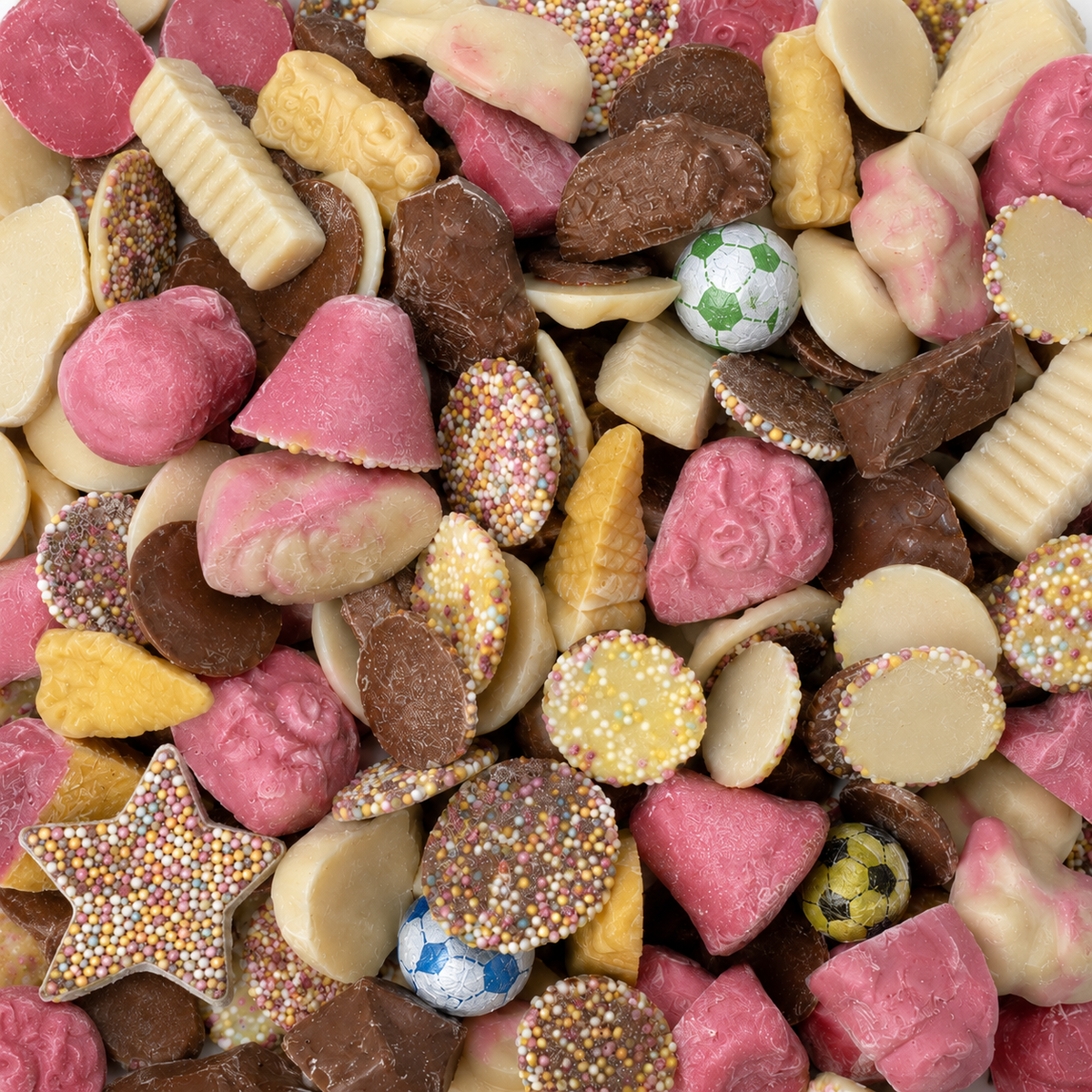 1kg chocolate pick and mix sweet bag from Mambas Sweets