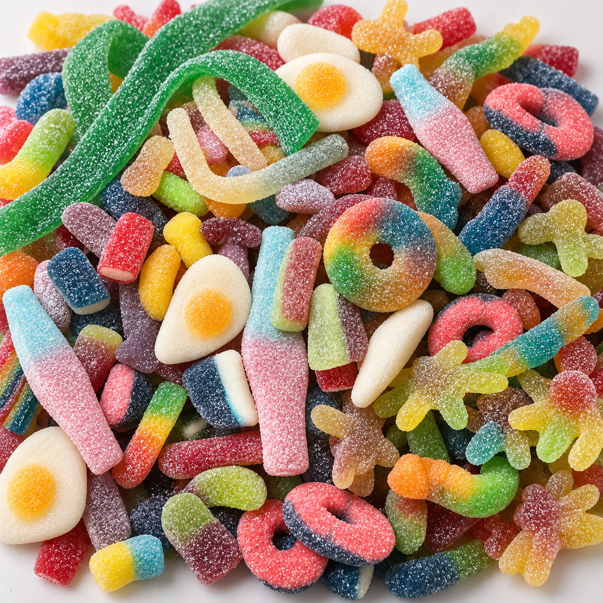 1kg fizzy pick and mix sweet bag from Mambas Sweets