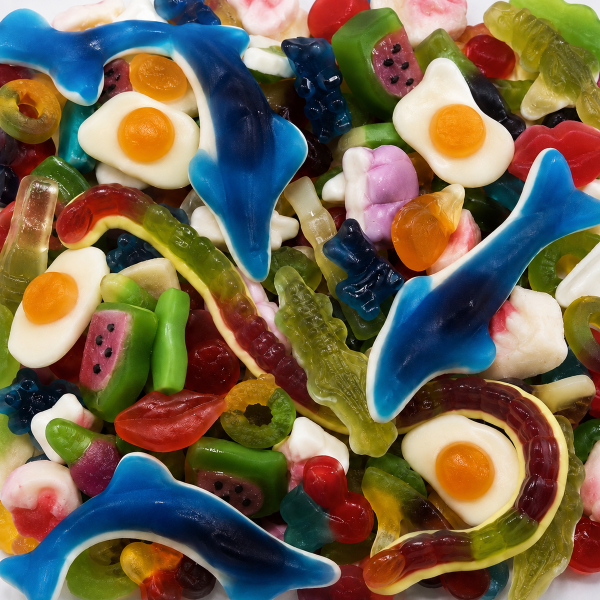 1kg jelly pick and mix sweet bag from Mambas Sweets